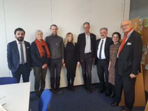 Delegationsbesuch beim Flüchtlingsrat Niedersachsen