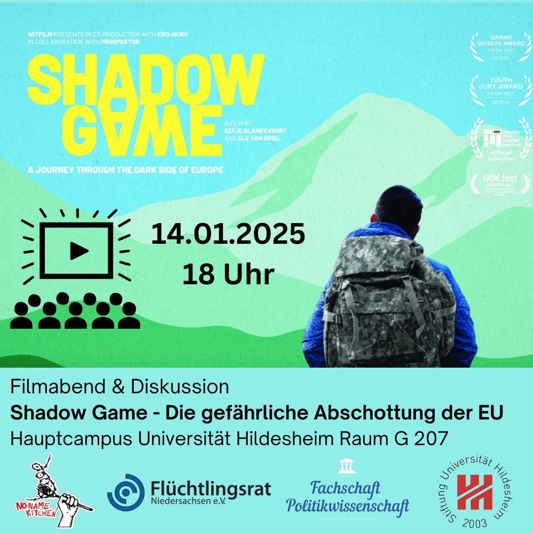 Film-Veranstaltungsplakat shadow game